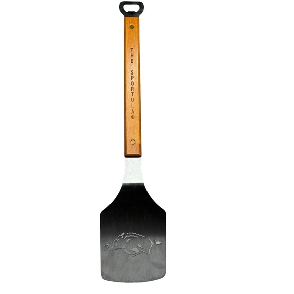 You the Fan NCAA Arkansas Razorbacks Classic Series Sportula Stainless Spatula - Picture 6 of 6